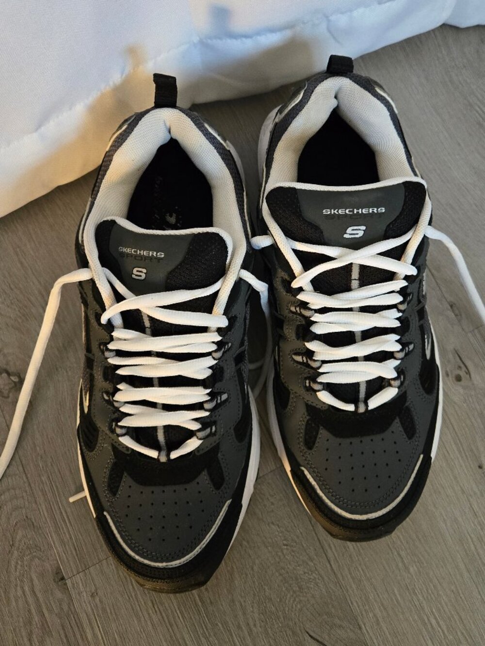 Black & Gray Sketchers